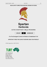 Load and play video in Gallery viewer, Spartan Herbicide (480 g/L PRODIAMINE)