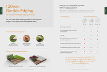Load and play video in Gallery viewer, Rigidline™ Garden Edging 100mm high x 2200mm