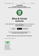 Load and play video in Gallery viewer, Bow And Arrow (20 g/L CLOPYRALID present as the potassium salt, 15 g/L DIFLUFENICAN, 300 g/L MCPA present as the potassium salt)