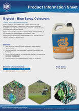 Load and play video in Gallery viewer, Big Foot Blue Dye (93g/L SULPHONATED AROMATIC DYE)