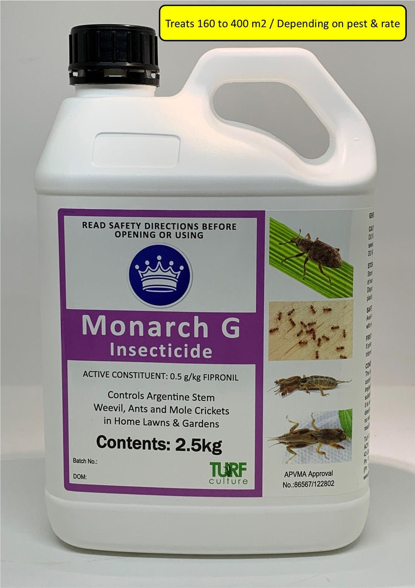 monarch herbicide Monarch G Insecticide (0.5 g/kg FIPRONIL) – trueblueturf