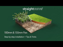 Load and play video in Gallery viewer, Flexline™ Garden Edging 100mm high x 2200mm