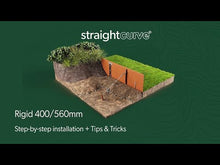 Load and play video in Gallery viewer, Rigidline™ Garden Edging 400mm high x 2160mm