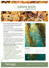 Load image into Gallery viewer, Soil Mate Elevate Wild Harvest Seaweed (WHS) Fertiliser 0.5-3.5-1.1
