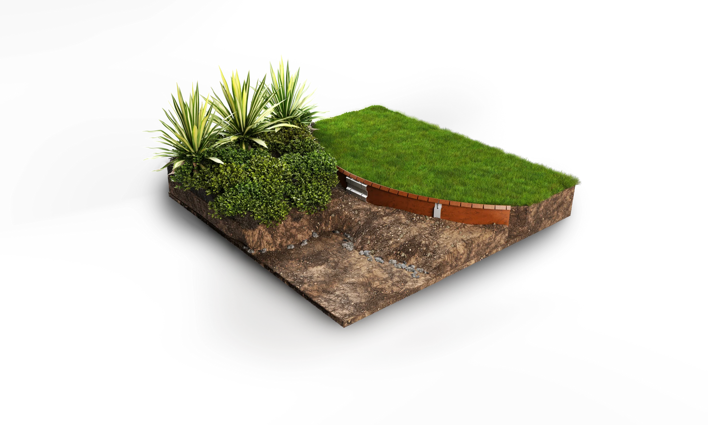 Flex ClickConnect™ Garden Edging 150mm – New & Improved for 2025 – STOCK ARRIVING SOON – Supplied as 4 x 1800mm lengths