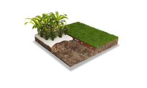 Rigid ClickConnect™ Garden Edging 100mm – New & Improved for 2025 – STOCK ARRIVING SOON – Supplied as 4 x 1800mm lengths