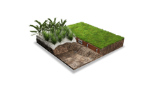 Load image into Gallery viewer, Rigid ClickConnect™ Garden Edging 150mm – New &amp; Improved for 2025 – STOCK ARRIVING SOON – Supplied as 4 x 1800mm lengths
