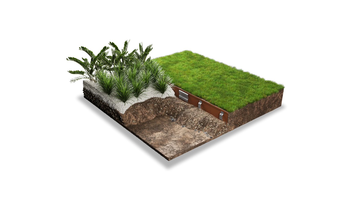 Rigid ClickConnect™ Garden Edging 150mm – New & Improved for 2025 – STOCK ARRIVING SOON – Supplied as 4 x 1800mm lengths