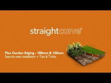 Load and play video in Gallery viewer, Flex ClickConnect™ Garden Edging 150mm – New &amp; Improved for 2025 – STOCK ARRIVING SOON – Supplied as 4 x 1800mm lengths
