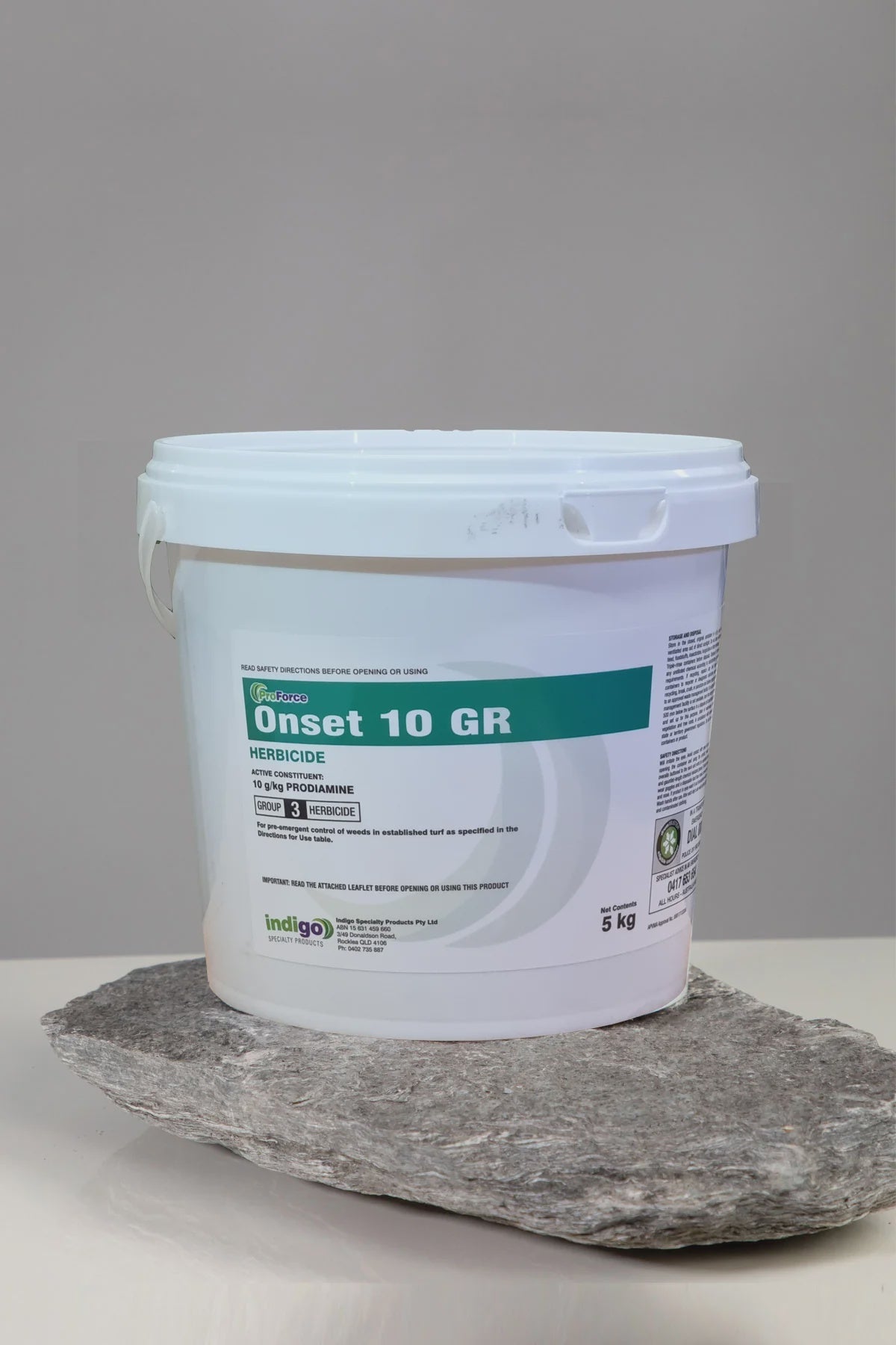 prodiamine herbicide group Onset 10GR (10 g/kg PRODIAMINE)