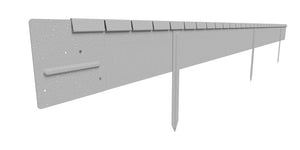 Flexline 150mm Steel Edging Kit - 6.8m