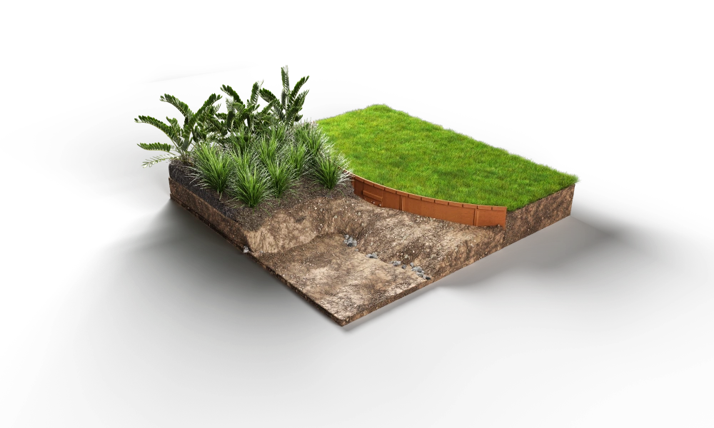 Flexline™ Garden Edging 150mm high x 2200mm