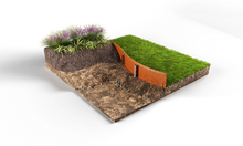 Load image into Gallery viewer, Flexline™ Garden Edging 240mm high x 2160mm
