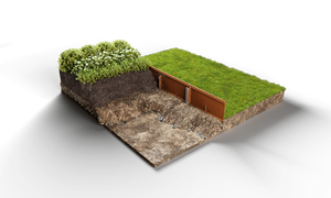 Rigidline™ Garden Edging 240mm high x 2160mm