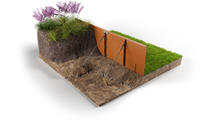Rigidline™ Garden Edging 560mm high x 2160mm