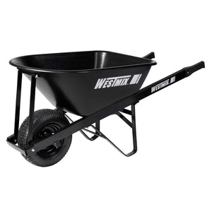 Westmix Pro Trade Poly Tray Wheelbarrow 100L 6.5" Wheel