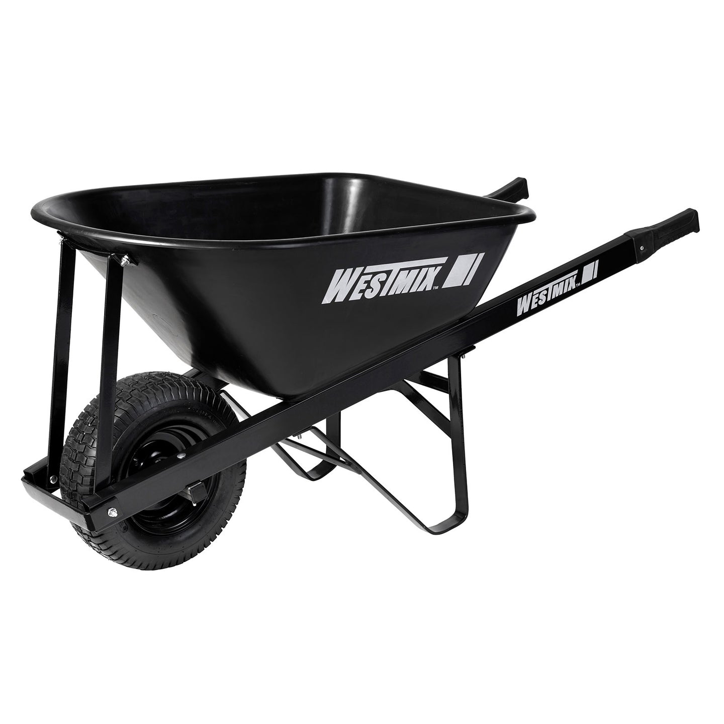 Westmix Pro Trade Poly Tray Wheelbarrow 100L 6.5